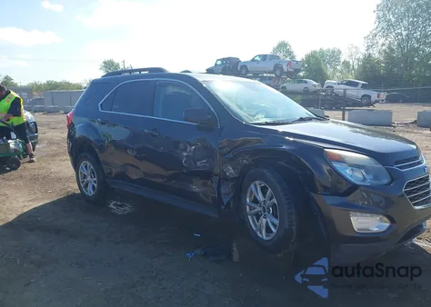 2016 Chevrolet Equinox Lt из США, поврежденный, VIN 2GNALCEK6G6293208